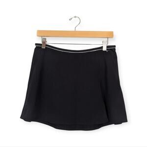 Vintage Anne Klein Retro Navy Micro Mini Skirt Size M